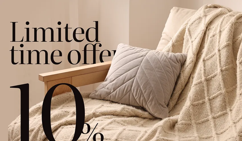Redesign your home with exclusive discounts on blinds and shades